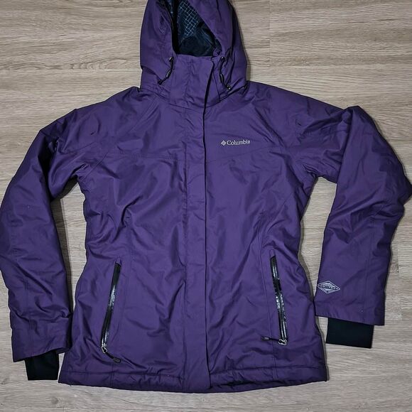 Columbia Omni-Heat Omni-Tech Waterproof Winter Jacket – Purple (Women’s M) - Picture 2 of 6
